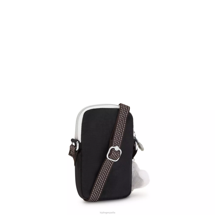 bolso cruzado para teléfono Tally Kipling verdadera diversión negra mujer 884V25 bolsos cruzados