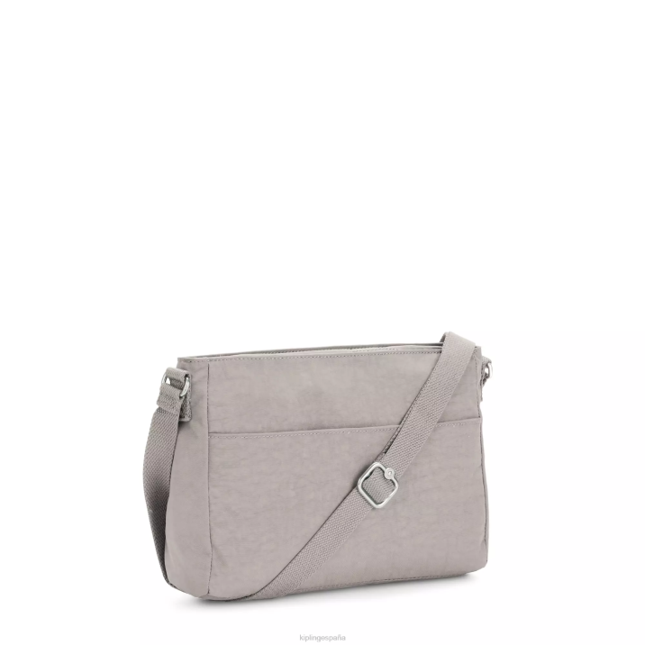 nuevo bolso bandolera angie Kipling gris gris mujer 884V167 bolsos cruzados