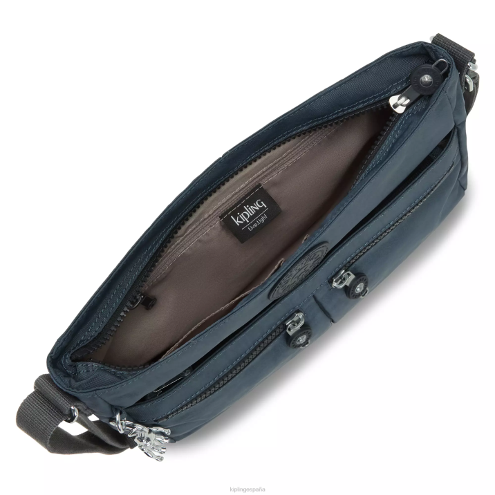 nuevo bolso bandolera angie Kipling gris nocturno mujer 884V166 bolsos cruzados