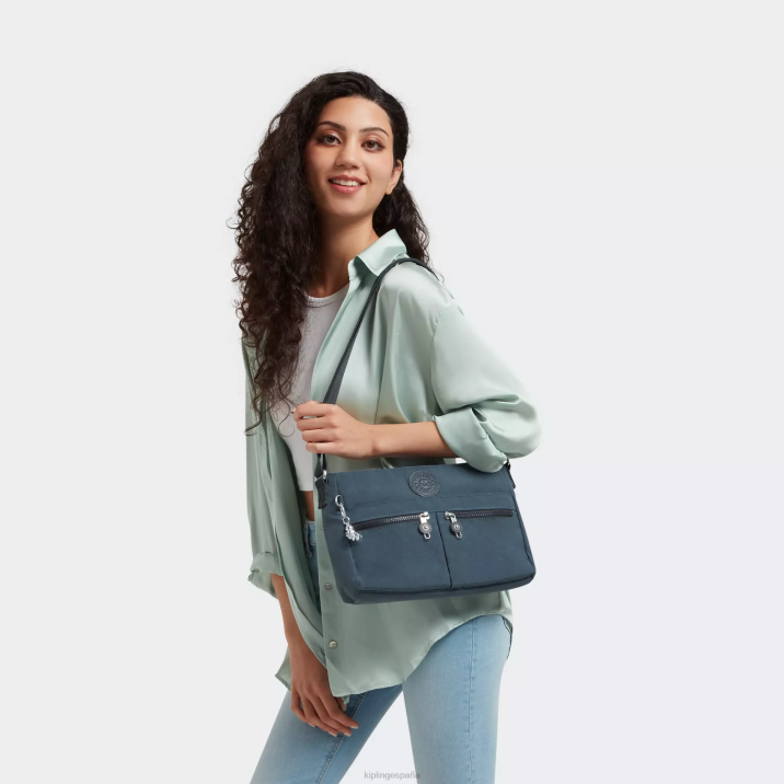 nuevo bolso bandolera angie Kipling gris nocturno mujer 884V166 bolsos cruzados