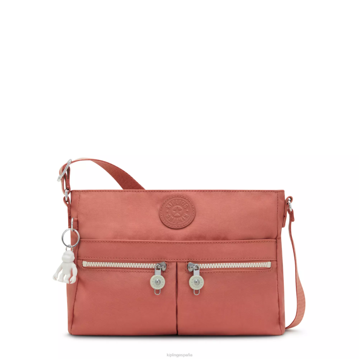 nuevo bolso bandolera angie Kipling rosa de la vendimia mujer 884V172 bolsos cruzados