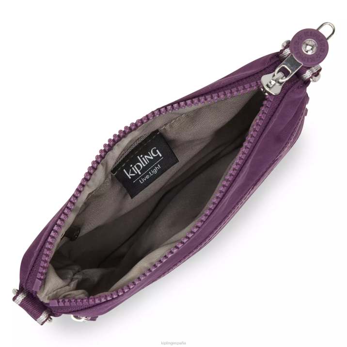 bolso bandolera mini keiko Kipling ciruela sin fin mujer 884V88 minibolsos