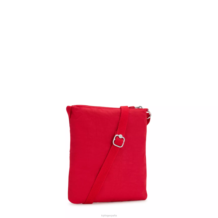 bolso bandolera mini keiko Kipling colorete rojo mujer 884V92 minibolsos