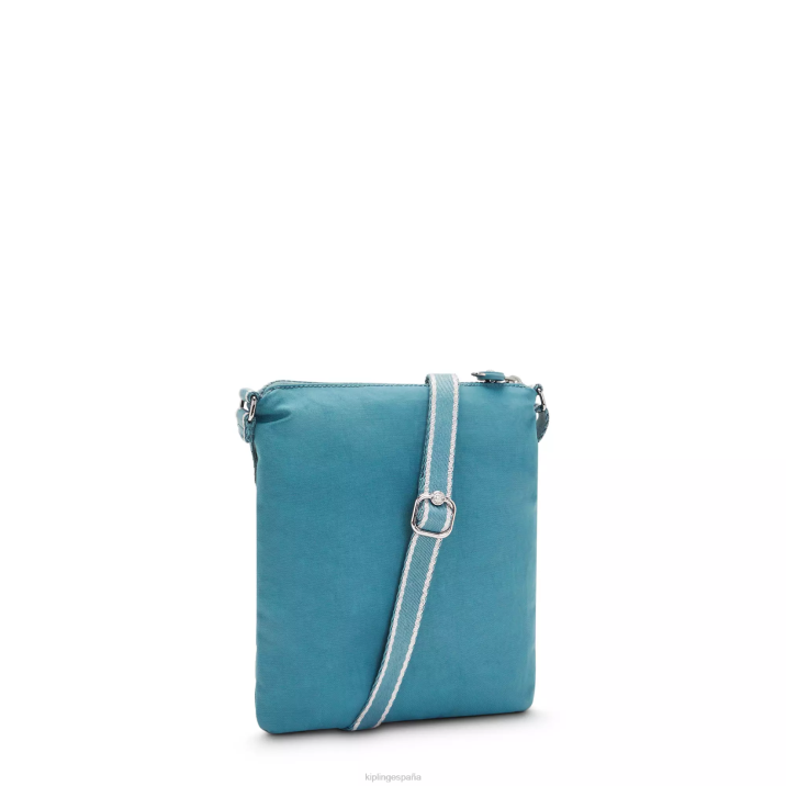 bolso bandolera mini keiko Kipling verde azulado del océano mujer 884V86 minibolsos
