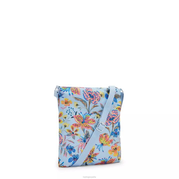 bolso bandolera mini keiko estampado Kipling flores silvestres mujer 884V6 minibolsos