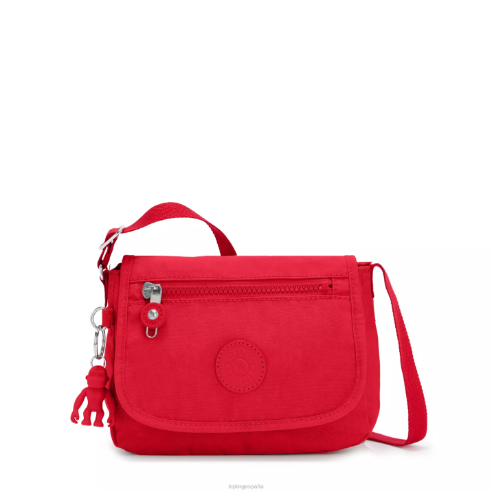 bolso bandolera sabian mini Kipling colorete rojo mujer 884V195 minibolsos
