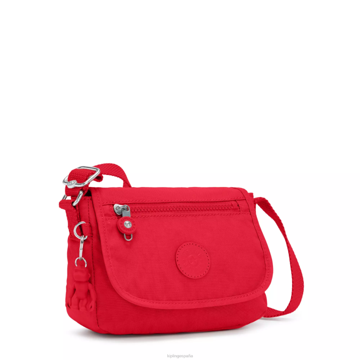 bolso bandolera sabian mini Kipling colorete rojo mujer 884V195 minibolsos