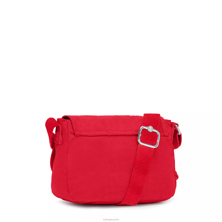bolso bandolera sabian mini Kipling colorete rojo mujer 884V195 minibolsos
