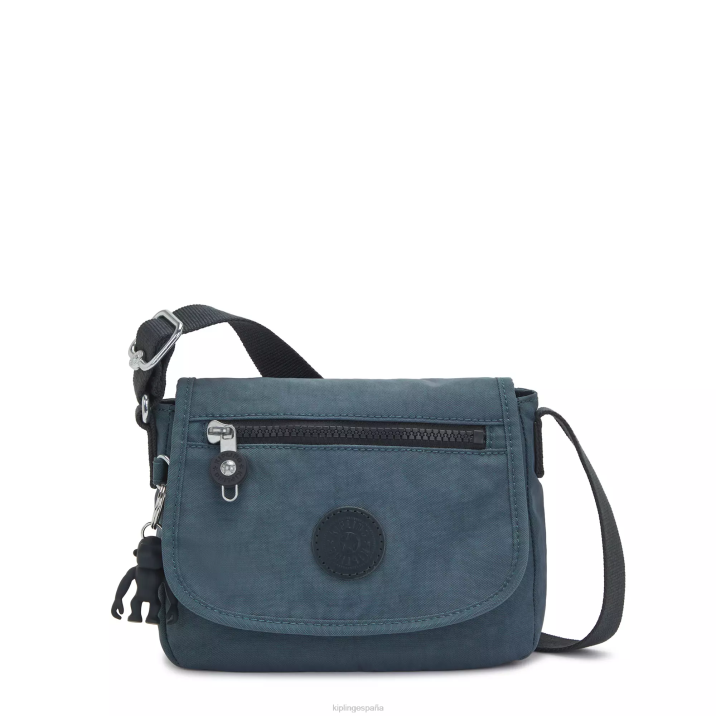 bolso bandolera sabian mini Kipling gris nocturno mujer 884V194 minibolsos
