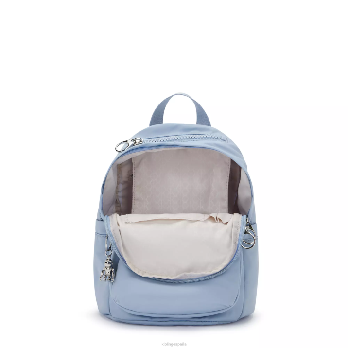 mini mochila delia Kipling cielo que se desvanece mujer 884V366 minibolsos