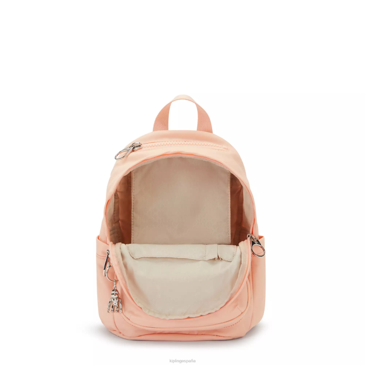 mini mochila delia Kipling rosa de jardín mujer 884V367 minibolsos