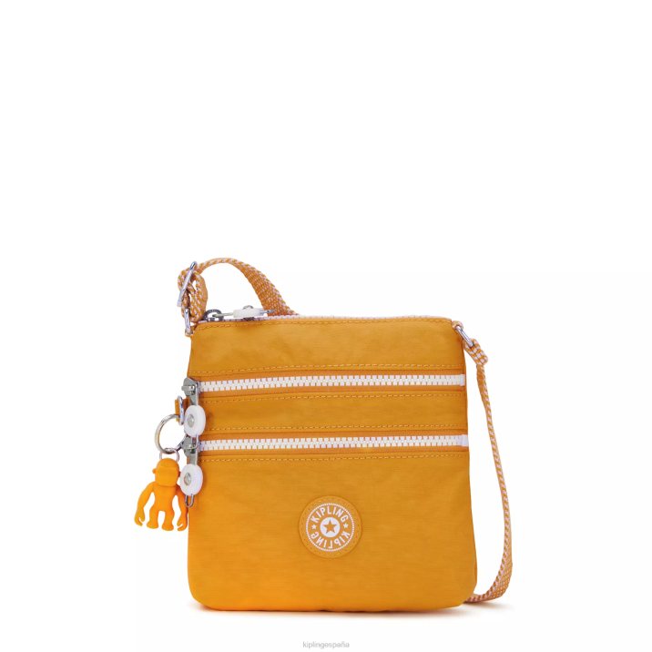 minibolso alvar extrapequeño Kipling amarillo rapido mujer 884V114 minibolsos