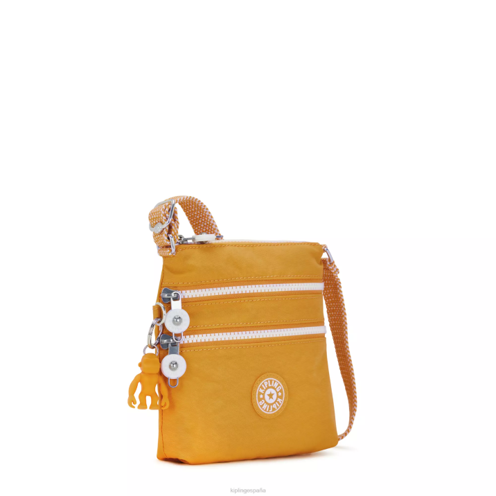 minibolso alvar extrapequeño Kipling amarillo rapido mujer 884V114 minibolsos