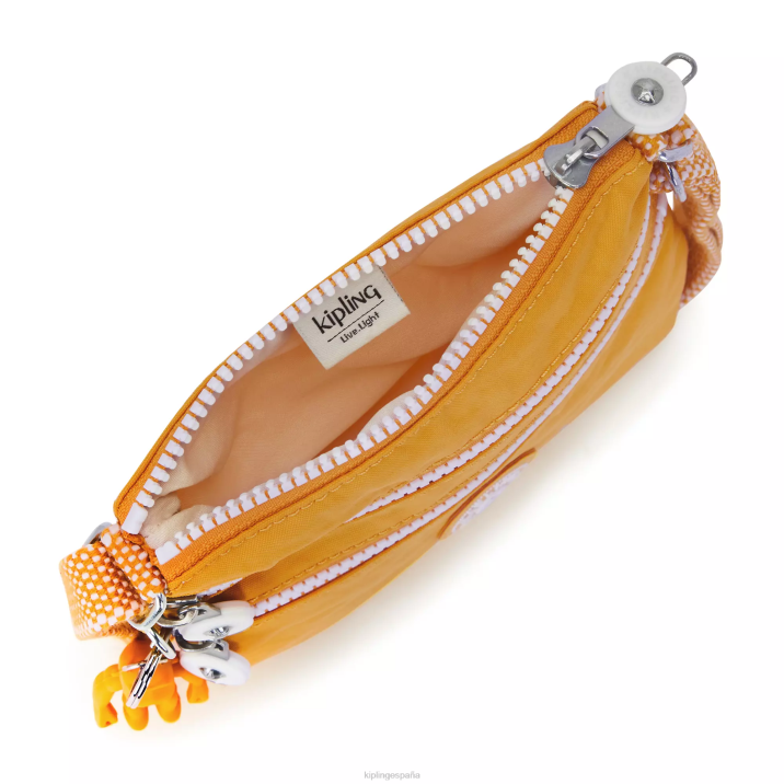 minibolso alvar extrapequeño Kipling amarillo rapido mujer 884V114 minibolsos