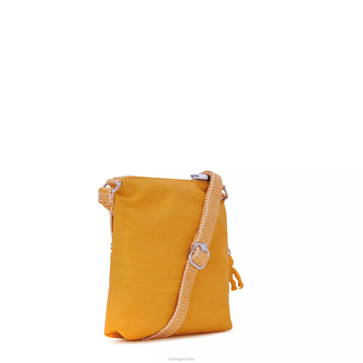 minibolso alvar extrapequeño Kipling amarillo rapido mujer 884V114 minibolsos