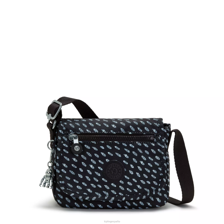 minibolso bandolera sabian estampado Kipling puntos finales mujer 884V12 minibolsos