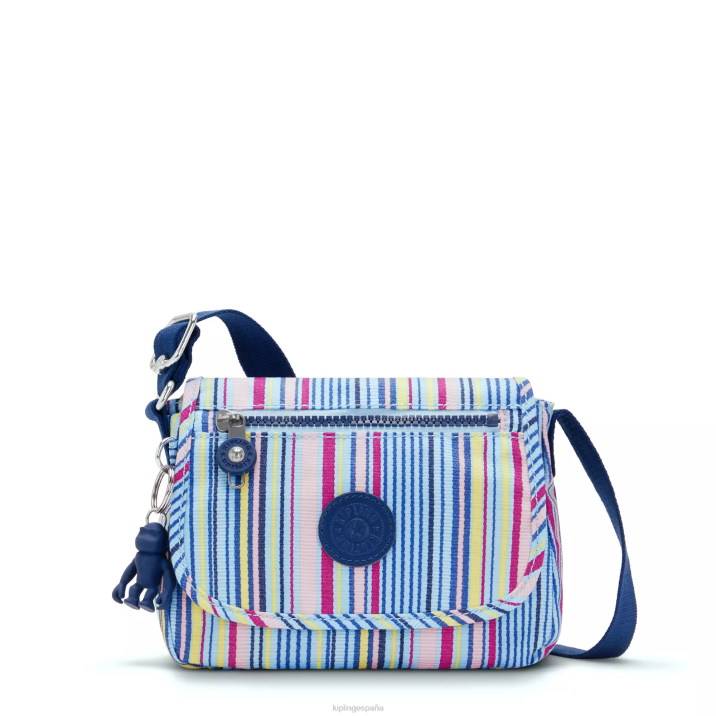 minibolso bandolera sabian estampado Kipling rayas de resort mujer 884V10 minibolsos