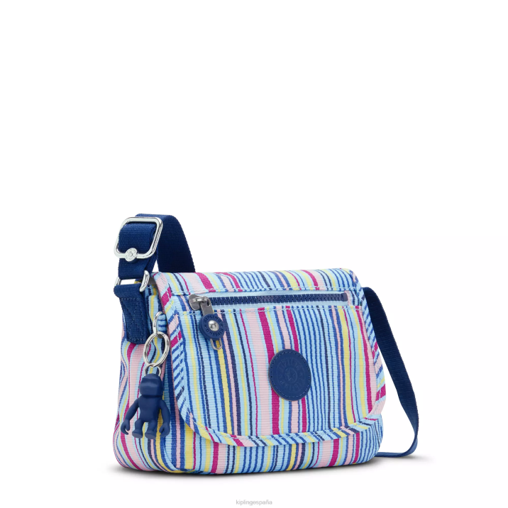 minibolso bandolera sabian estampado Kipling rayas de resort mujer 884V10 minibolsos