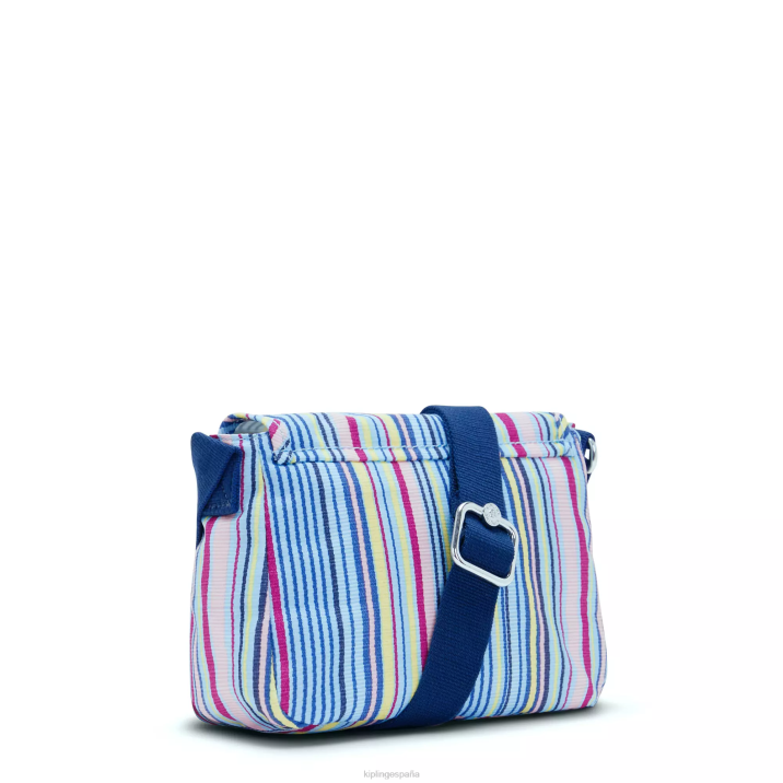 minibolso bandolera sabian estampado Kipling rayas de resort mujer 884V10 minibolsos