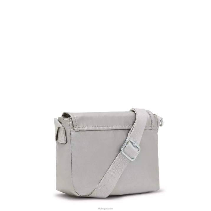 minibolso bandolera sabian metalizado Kipling metálico brillante mujer 884V100 minibolsos