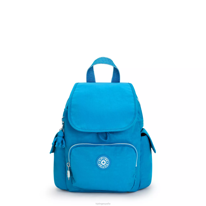 minimochila city pack Kipling azul ansioso mujer 884V414 minibolsos