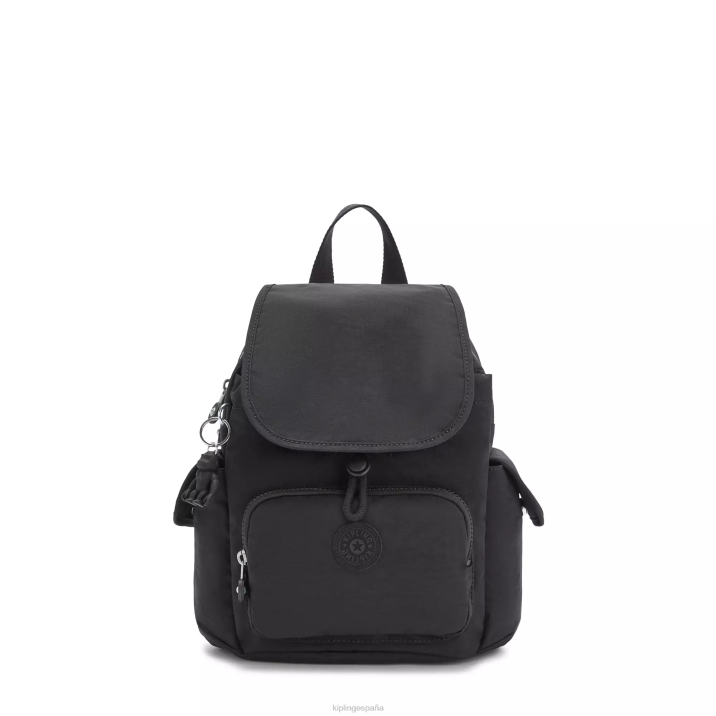 minimochila city pack Kipling negro negro mujer 884V412 minibolsos