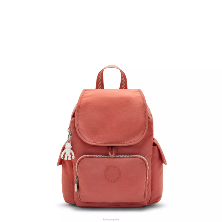 minimochila city pack Kipling rosa de la vendimia mujer 884V416 minibolsos