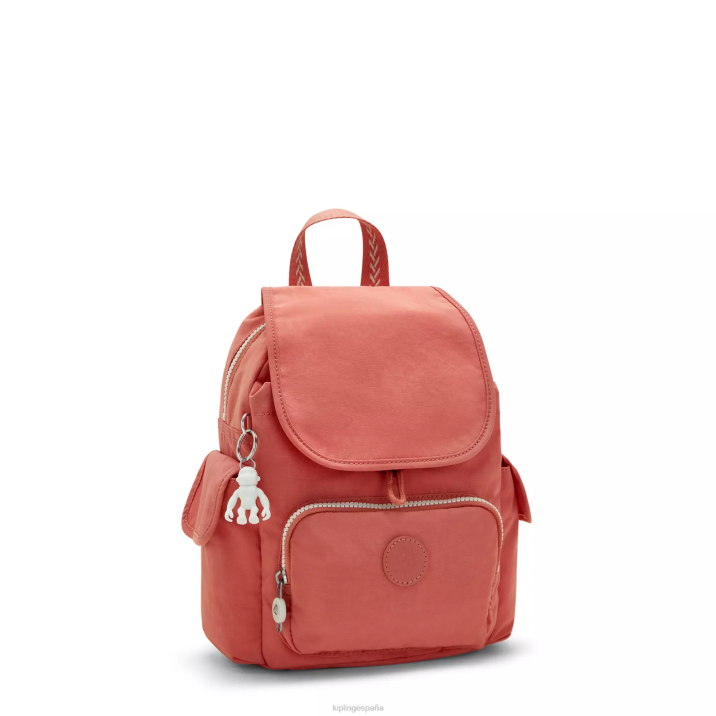 minimochila city pack Kipling rosa de la vendimia mujer 884V416 minibolsos