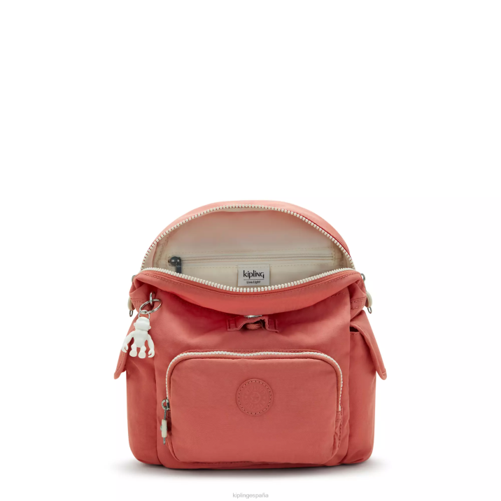 minimochila city pack Kipling rosa de la vendimia mujer 884V416 minibolsos