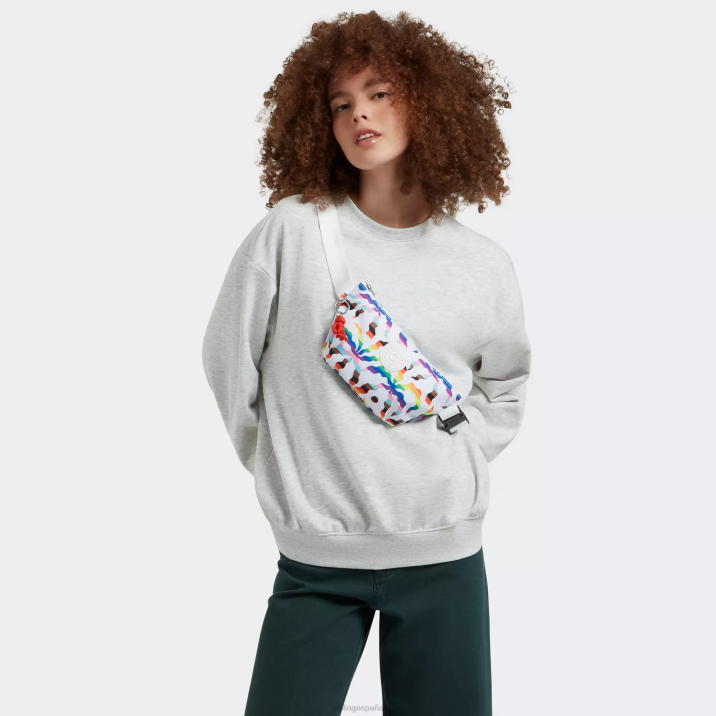 riñonera gizi estampada Kipling palma arcoiris mujer 884V37 paquete de cintura
