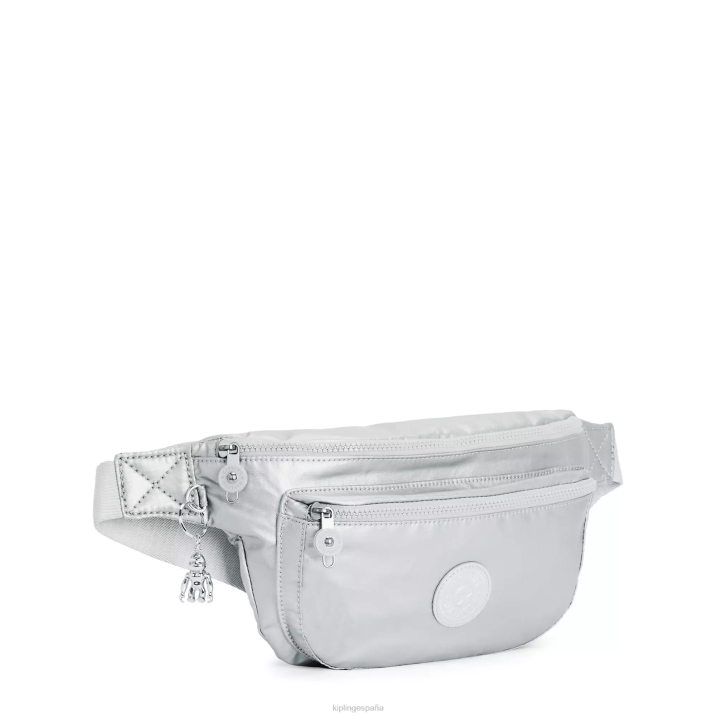 riñonera metalizada extra grande yasemina Kipling metálico brillante mujer 884V284 paquete de cintura