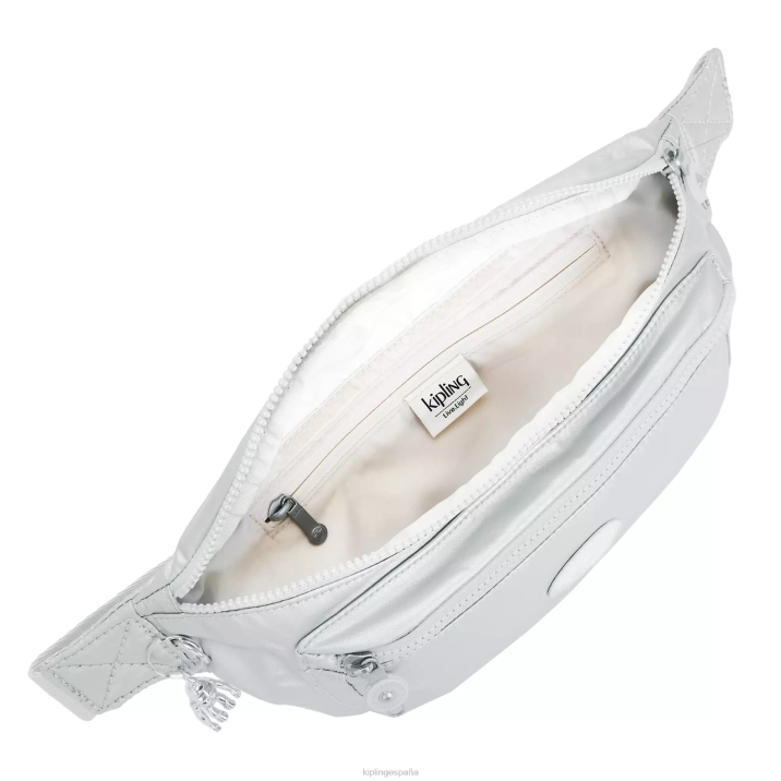 riñonera metalizada extra grande yasemina Kipling metálico brillante mujer 884V284 paquete de cintura