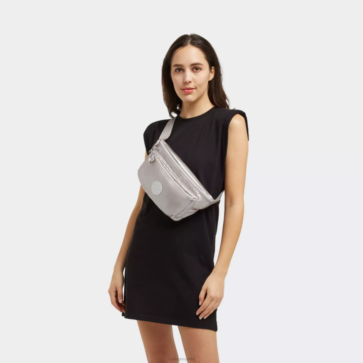 riñonera metalizada extra grande yasemina Kipling resplandor metalico mujer 884V285 paquete de cintura