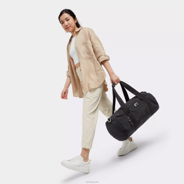 bolsa de viaje pequeña argus Kipling negro negro mujer 884V330 Bolsas de viaje