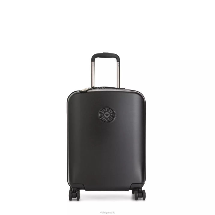 Curiosidad pequeño equipaje con ruedas de 4 ruedas Kipling negro negro mujer 884V513 equipaje rodante