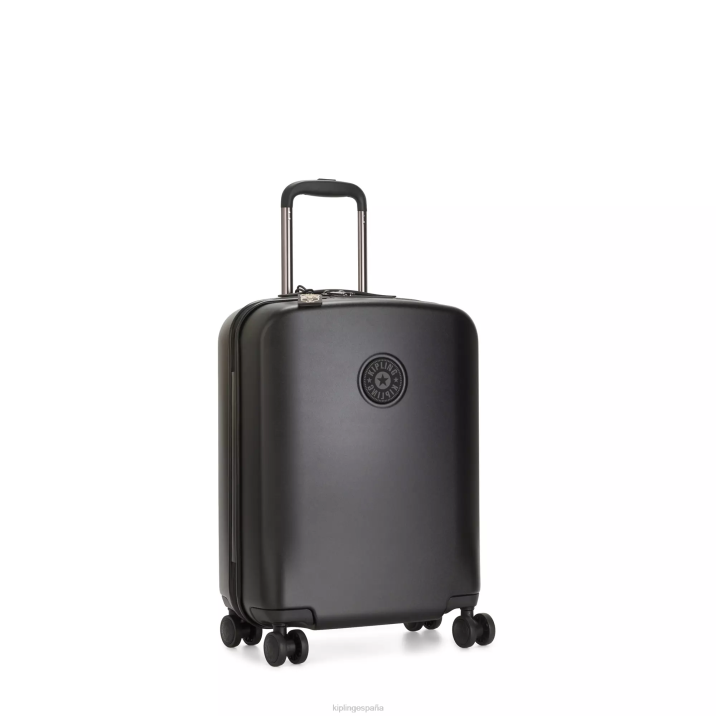 Curiosidad pequeño equipaje con ruedas de 4 ruedas Kipling negro negro mujer 884V513 equipaje rodante
