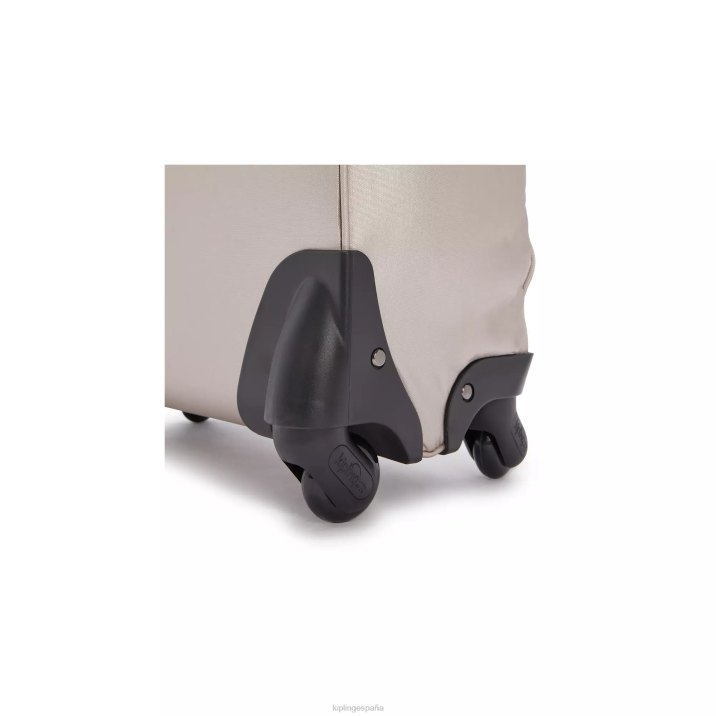 Darcey pequeño equipaje de mano metálico con ruedas Kipling resplandor metalico mujer 884V514 equipaje rodante