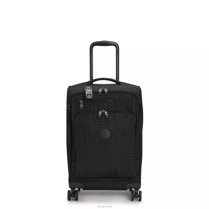 Equipaje con ruedas de 4 ruedas con estampado pequeño youri spin Kipling firma en relieve mujer 884V515 equipaje rodante