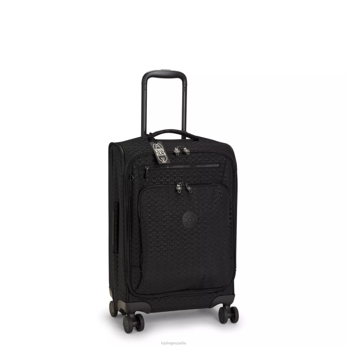 Equipaje con ruedas de 4 ruedas con estampado pequeño youri spin Kipling firma en relieve mujer 884V515 equipaje rodante