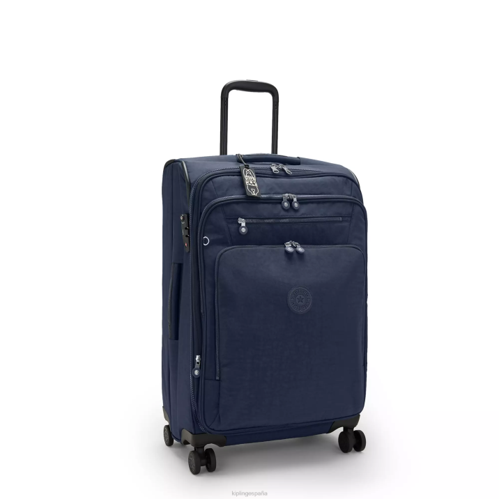 Equipaje rodante de 4 ruedas youri spin mediano Kipling azul azul mujer 884V522 equipaje rodante
