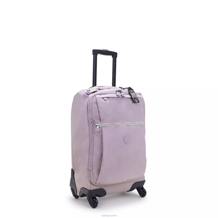 equipaje de mano pequeño con ruedas darcey Kipling lila suave mujer 884V511 equipaje rodante