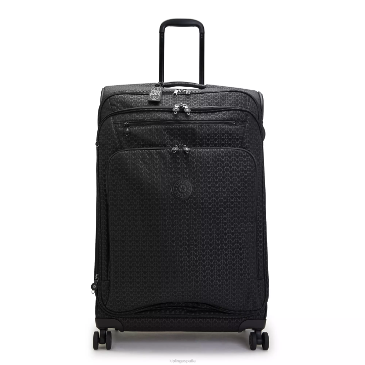 equipaje rodante grande de 4 ruedas youri spin Kipling firma en relieve mujer 884V523 equipaje rodante