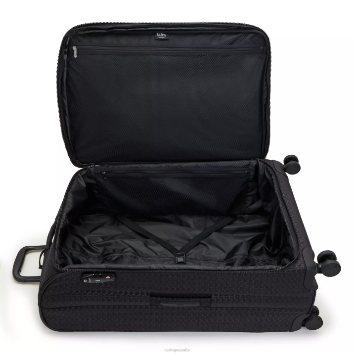equipaje rodante grande de 4 ruedas youri spin Kipling firma en relieve mujer 884V523 equipaje rodante