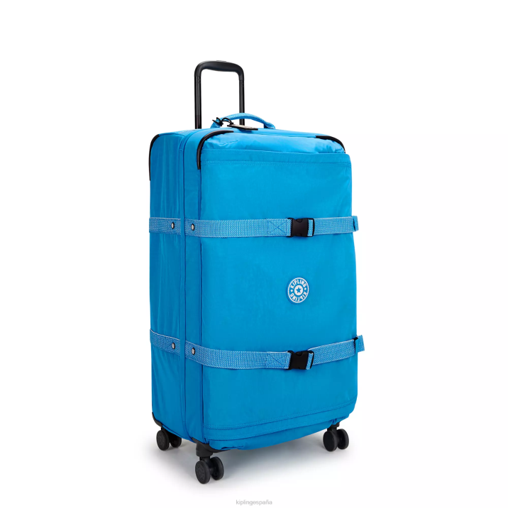 equipaje rodante grande espontáneo Kipling azul ansioso mujer 884V519 equipaje rodante