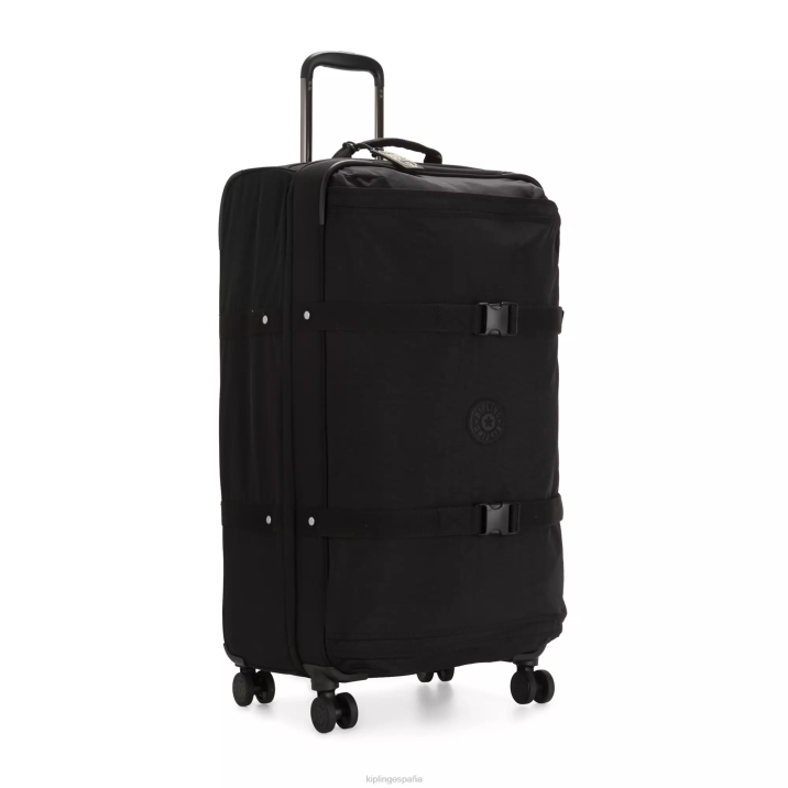 equipaje rodante grande espontáneo Kipling negro negro mujer 884V518 equipaje rodante