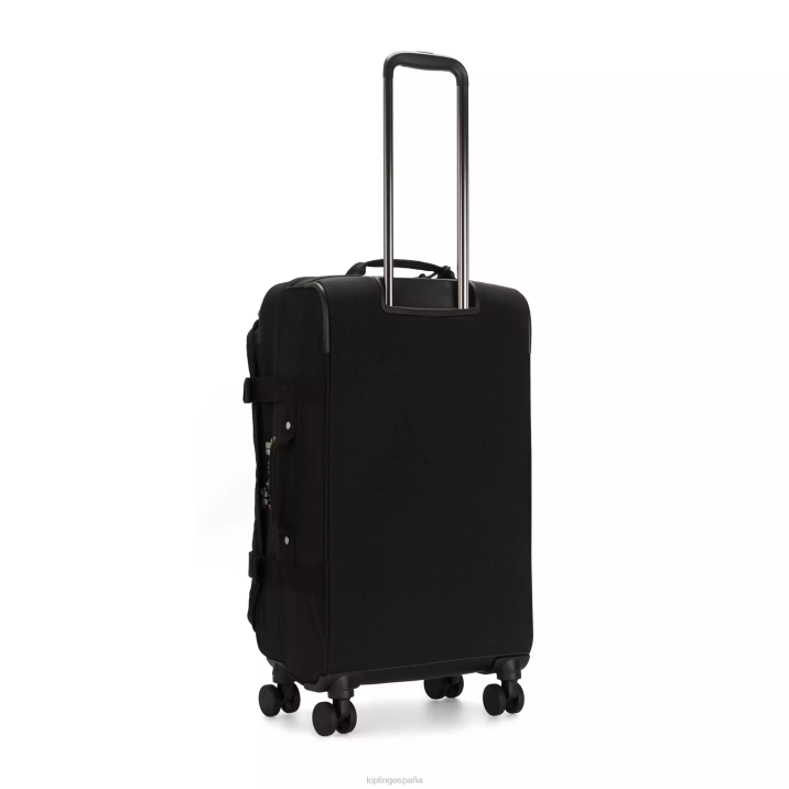 equipaje rodante medio espontáneo Kipling negro negro mujer 884V516 equipaje rodante