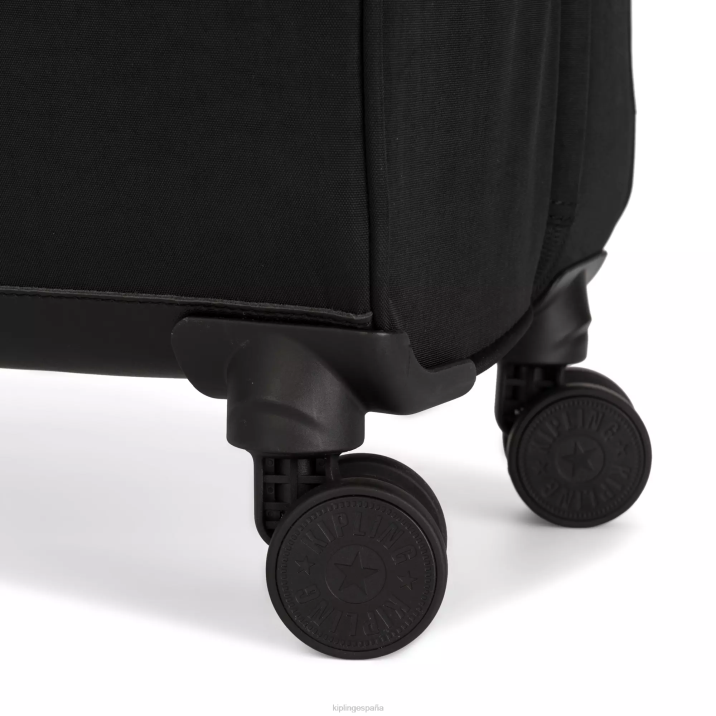 equipaje rodante medio espontáneo Kipling negro negro mujer 884V516 equipaje rodante