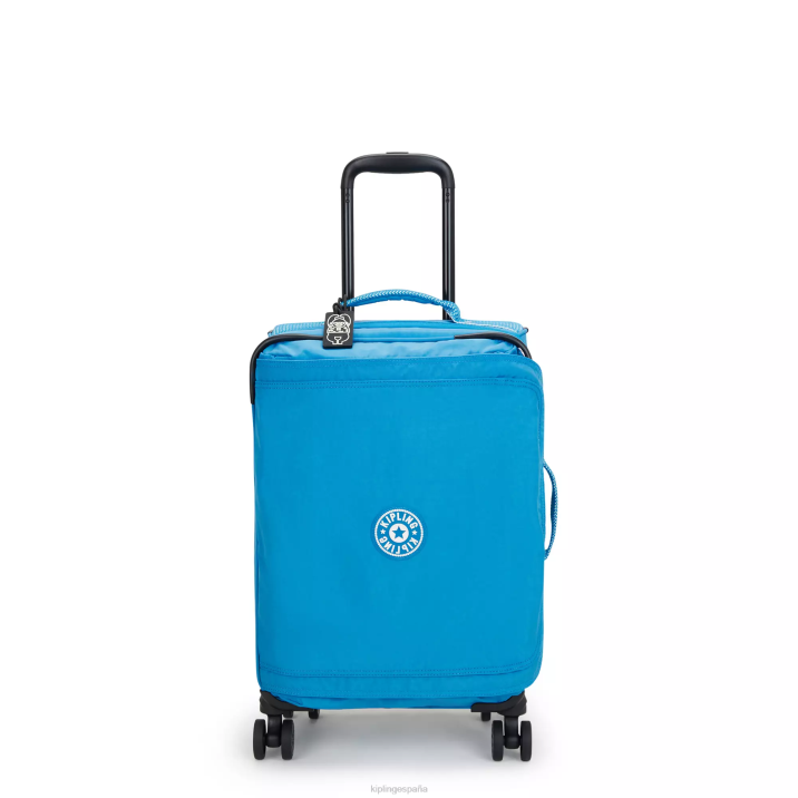 pequeño equipaje rodante espontáneo Kipling azul ansioso mujer 884V505 equipaje rodante