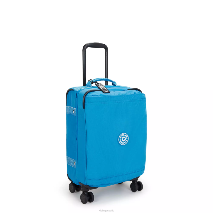 pequeño equipaje rodante espontáneo Kipling azul ansioso mujer 884V505 equipaje rodante