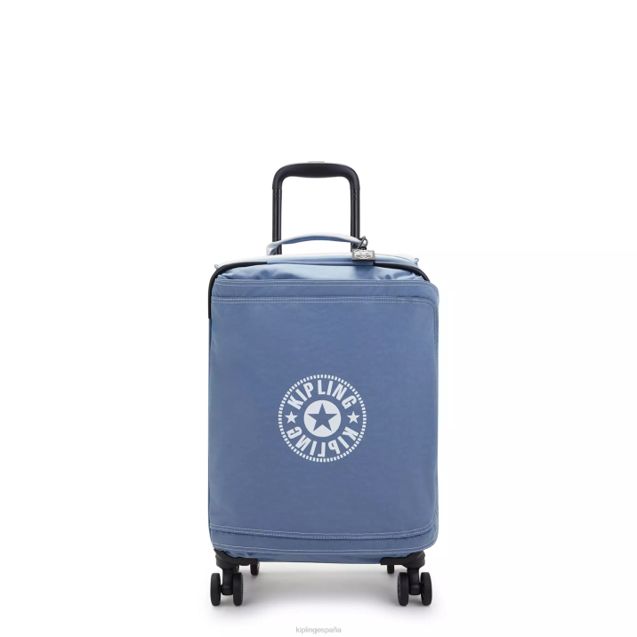 pequeño equipaje rodante espontáneo Kipling cepillo azul c mujer 884V507 equipaje rodante